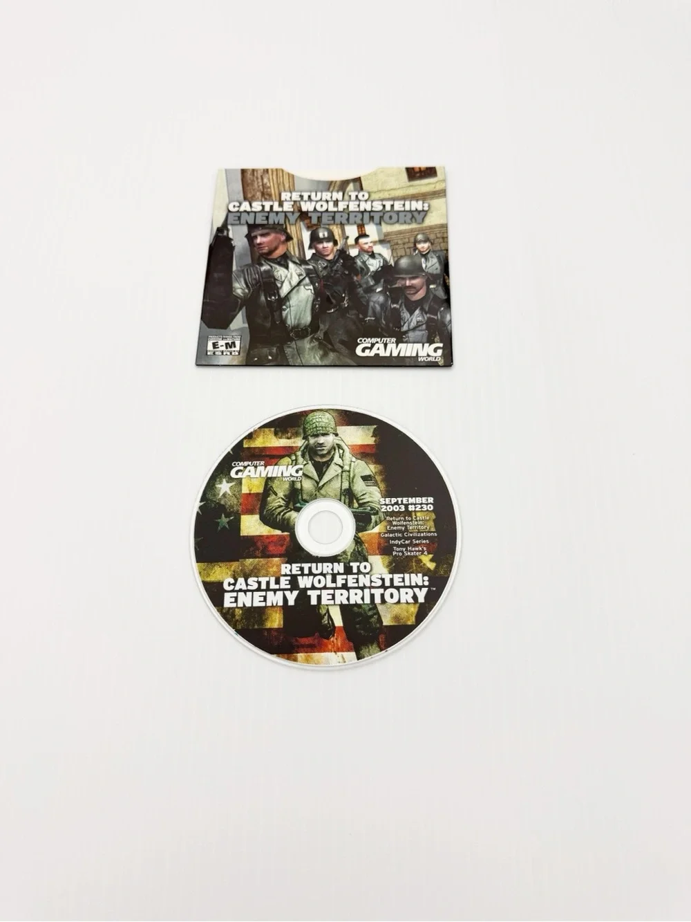 Computer Gaming World Return To Castle Wolfenstein Enemy Territory 2003 Demo